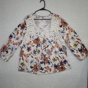 Daniel Rainn Women's Long Sleeve Blouse, size  XXL